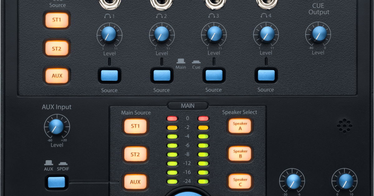 Monitor Station V2 Monitoring Controller – PreSonus