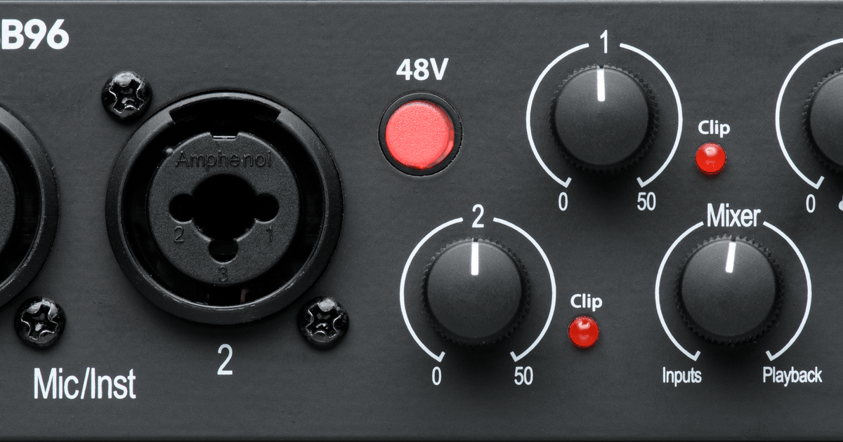 AudioBox USB® 96 25th Anniversary – PreSonus