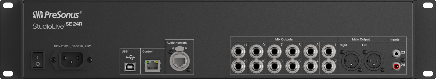 StudioLive® SE 24R Digital Rack Mixer