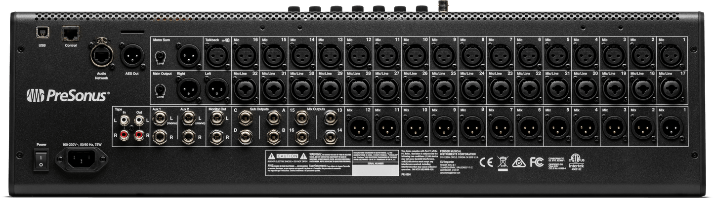 StudioLive® SE 24 Digital Console Mixer