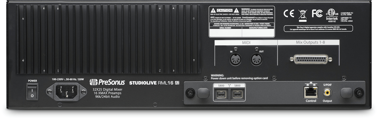 StudioLive RML16AI